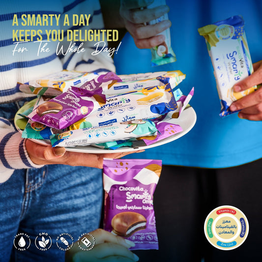 Smarty Healthier Snacks Fortified with Vitamins, Minerals and Omega 3