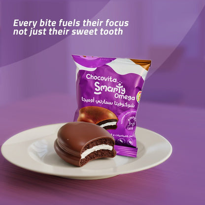 Chocovita Omega Box with Vitamin-fortified Marshmallow Chocolate Sandwich Inside 