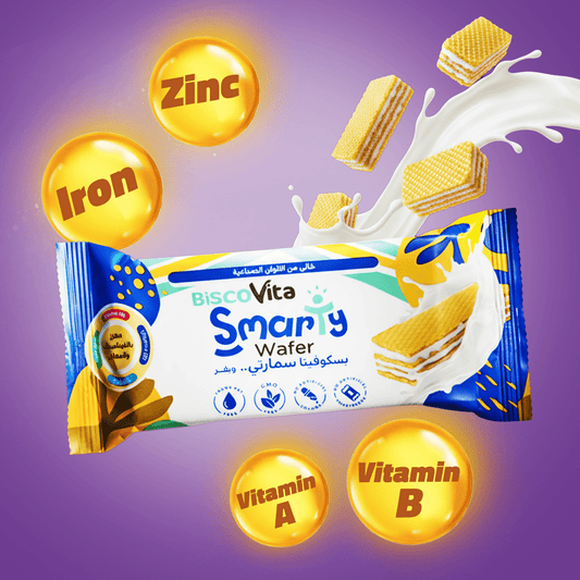 Smarty Vanilla Milk Wafer Fortified with Vitamins and Minerals 